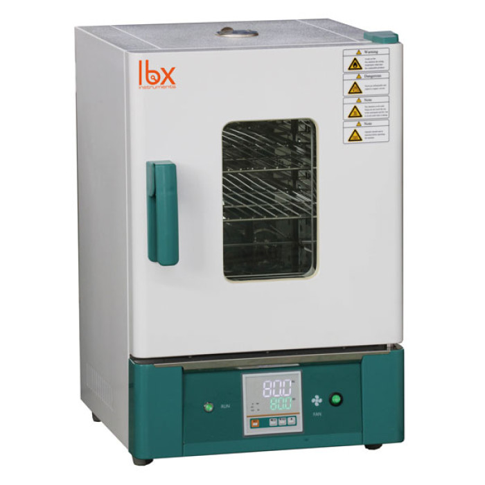 Estufa de circulación forzada OVF 40–300 °C cámara inox microprocesador