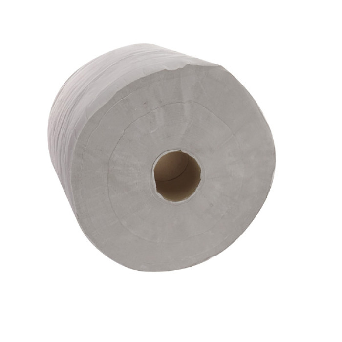 Bobina de papel industrial doble hoja gofrado 36 g/m² 475 m 1610 servicios pre-cortado