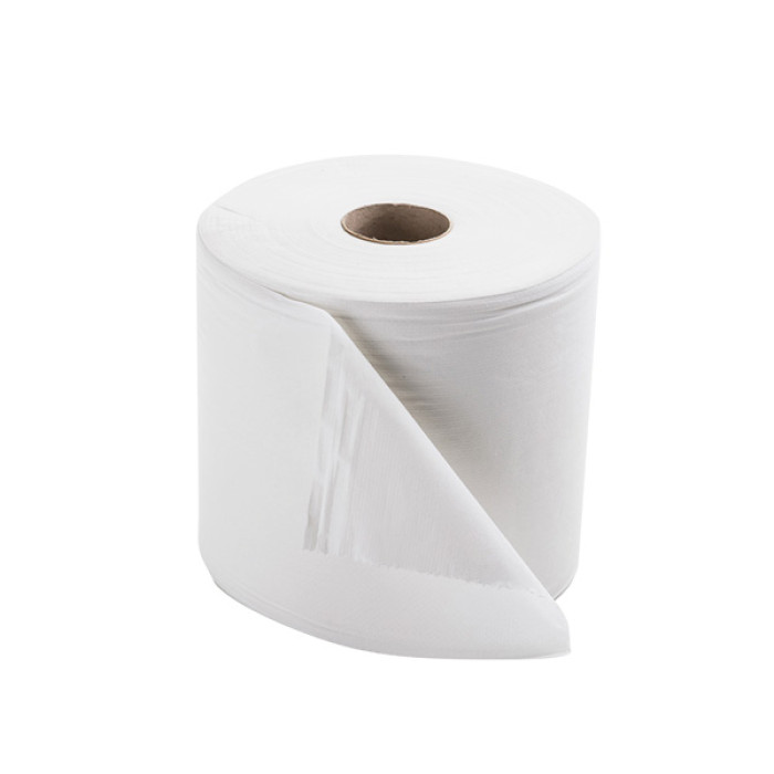 Bobina papel secamanos multiuso doble hoja gofrada 130 m 440 servicios