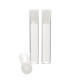 Vial Shell 1 ml fondo plano cristal transparente con tapón