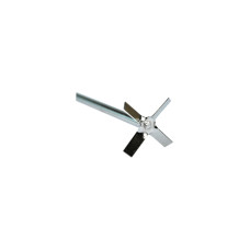 Varillas agitadoras Ø 8 mm para agitadores de varilla OS — acero inoxidable 316L o PTFE