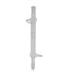 Refrigerante recto Liebig-West borosilicato 3.3 DIN 12576 conector Øint. 8 mm