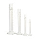 Juego de probetas graduadas clase B borosilicato 3.3 base hexagonal 7 piezas (10 a 1000 ml)