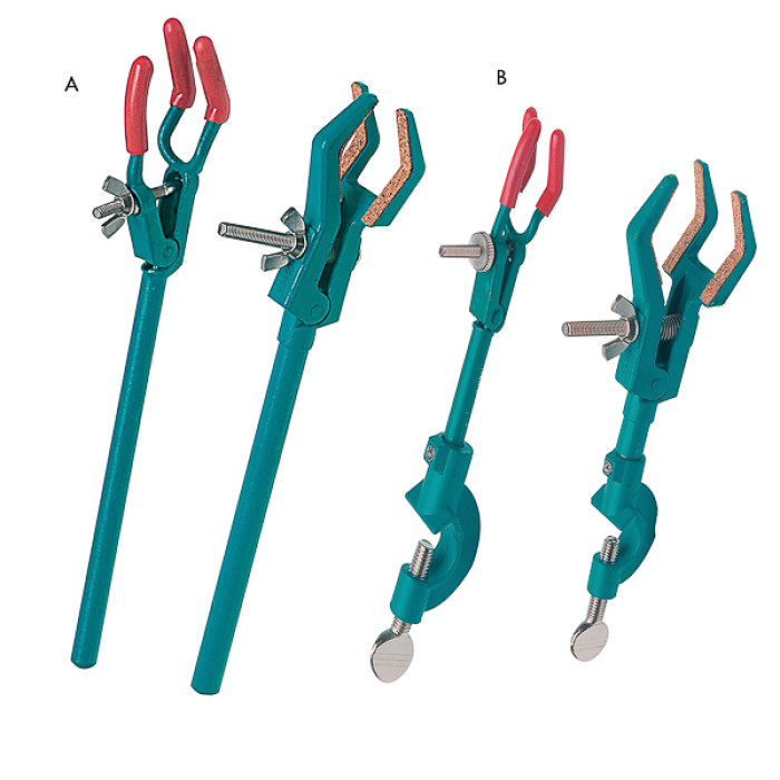 Pinza tres dedos Premium Line aluminio antiacido anticorrosion