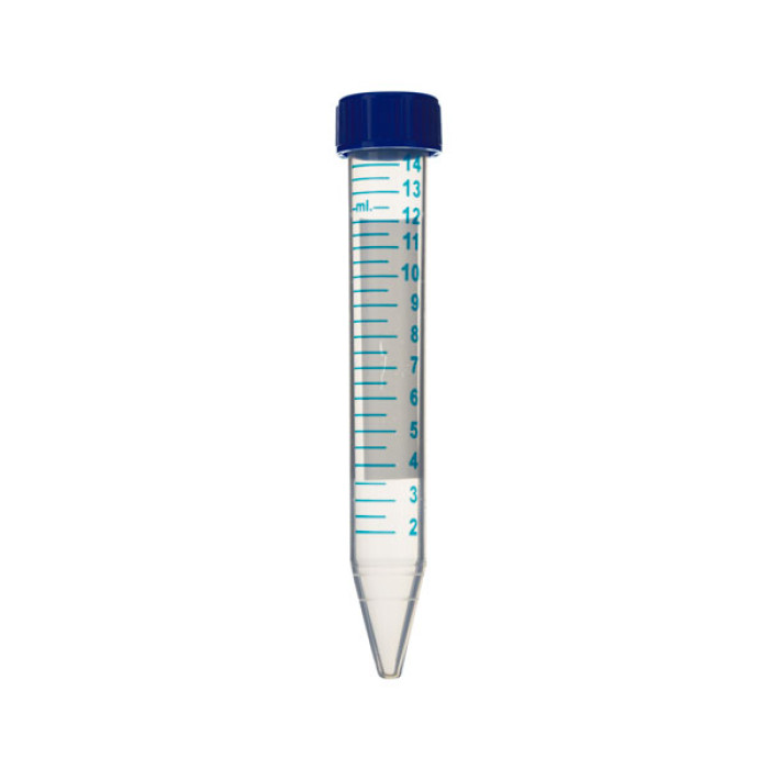 Tubo de centrífuga cónico 15 ml PP Premium Line libre de DNasa RNasa y pirógenos