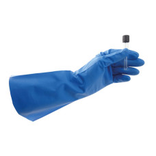 Guantes de nitrilo reutilizables sin polvo no estériles EN 374 EN 388 EN 420