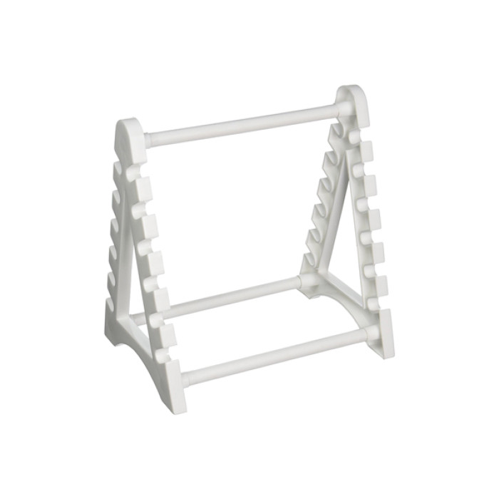 Estante horizontal para pipetas polipropileno 12 pipetas autoclavable