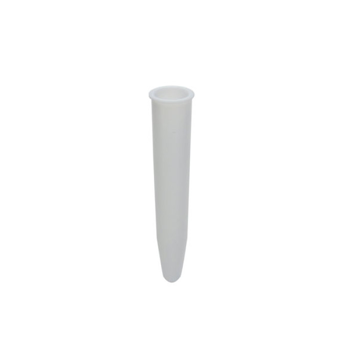 Tubo de ensayo PTFE pared gruesa acabado interno liso hasta 280 °C