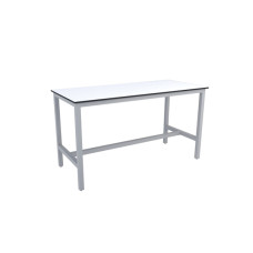 Mesa de laboratorio central con resina fenólica de alta resistencia