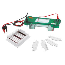 Sistema de Electroforesis Horizontal para Geles de Agarosa con Tapa Transparente y Auto-apagado