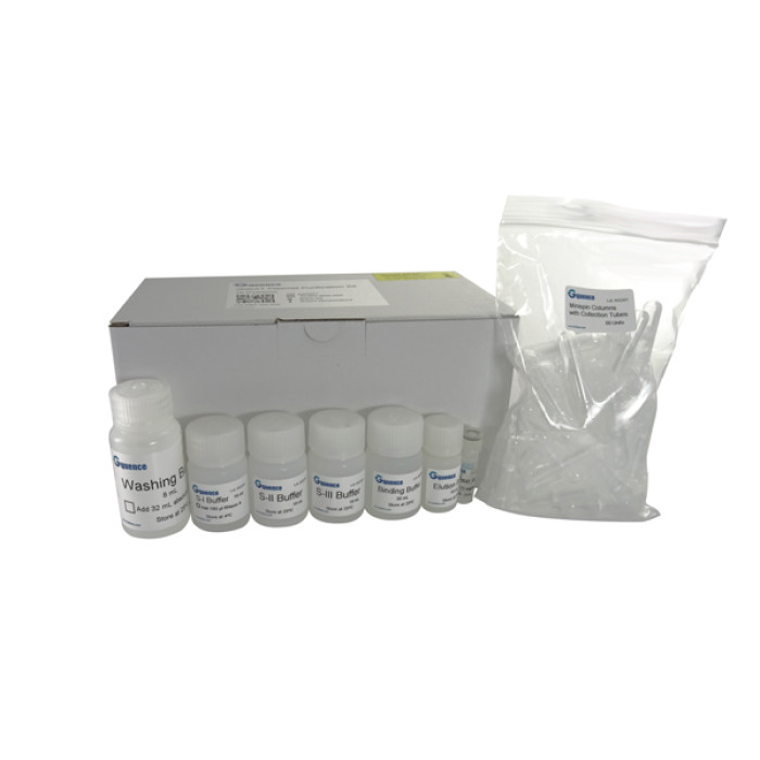 dNEAT Kit de purificación de plásmidos miniprep membrana sílice 24 µg