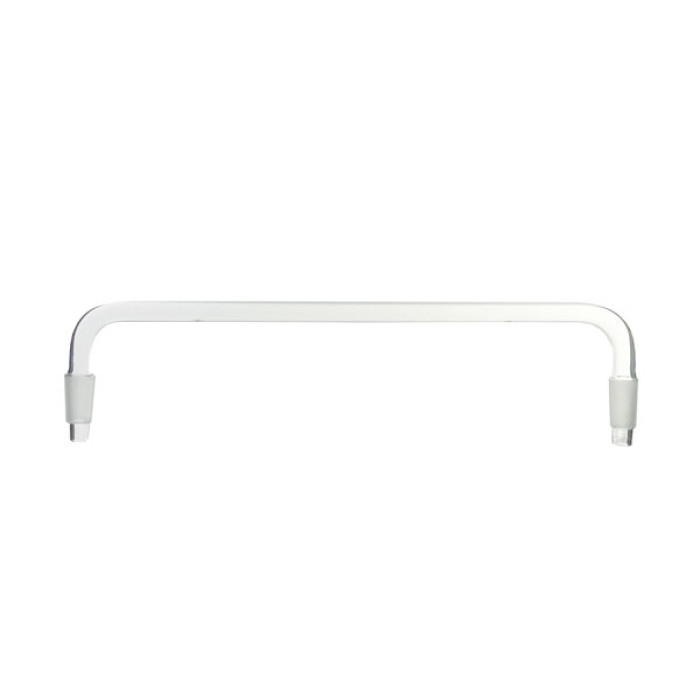 Adaptador de doble acodado macho borosilicato 3.3 para destilación