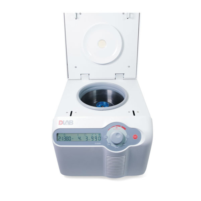 Microcentrífuga refrigerada alta velocidad 15000 rpm / 21380 xg con rotor Bio-safe 24 tubos