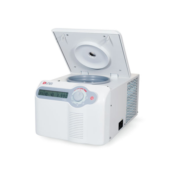 Microcentrífuga refrigerada alta velocidad 15000 rpm / 21380 xg con rotor Bio-safe 24 tubos