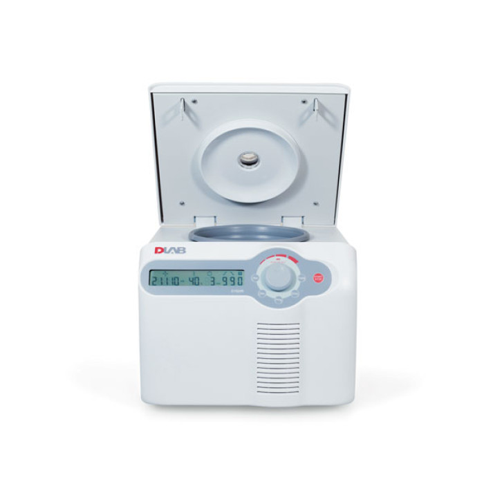 Microcentrífuga refrigerada alta velocidad 15000 rpm / 21380 xg con rotor Bio-safe 24 tubos