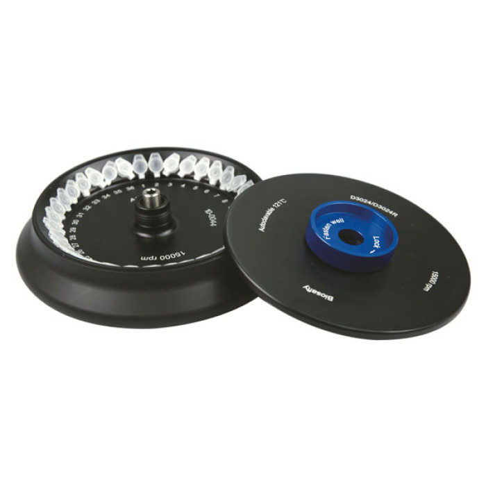 Rotores de ángulo fijo y adaptadores para microcentrífugas HSMC-15K-001 y HSMC-15R-001