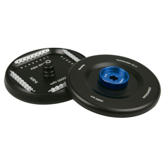 Rotores de ángulo fijo y adaptadores para microcentrífugas HSMC-15K-001 y HSMC-15R-001