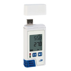 Adquisidor de datos (data logger) con sonda interna de temperatura y humedad LOG210