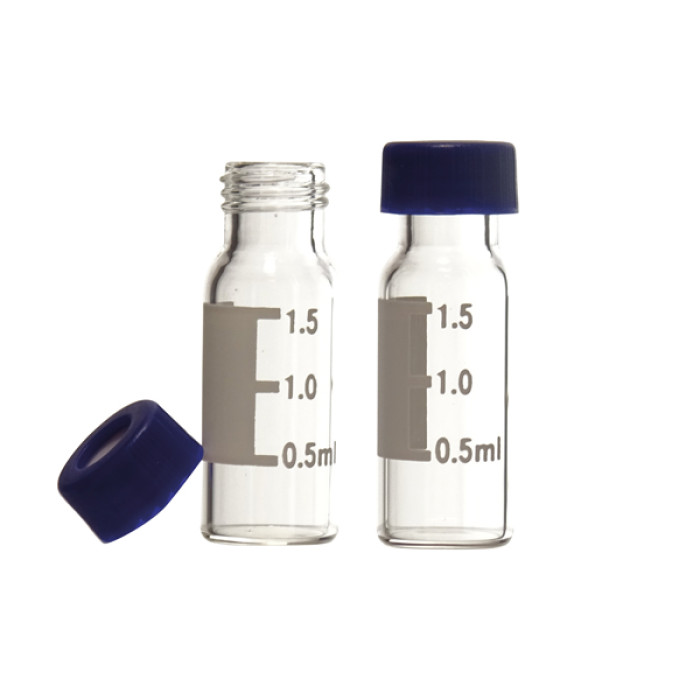 Kit de viales UltraClean 2 ml para cromatografía GC-MS LC-MS con tapón rosca PP 9-425