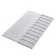 Archivador de cartón para portaobjetos 76×26 mm — capacidad para portaobjetos de 0,8-1,2 mm de grosor