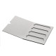Archivador de cartón para portaobjetos 76×26 mm — capacidad para portaobjetos de 0,8-1,2 mm de grosor