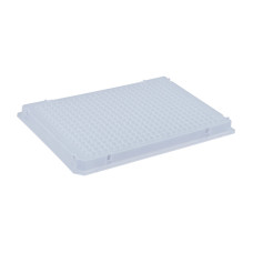 Placas de 384 pocillos para qPCR polipropileno USP VI libres de DNasa y RNasa