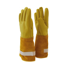Guantes de protección térmica criogénica y calor -200°C a 250°C cuero impermeable antiestático