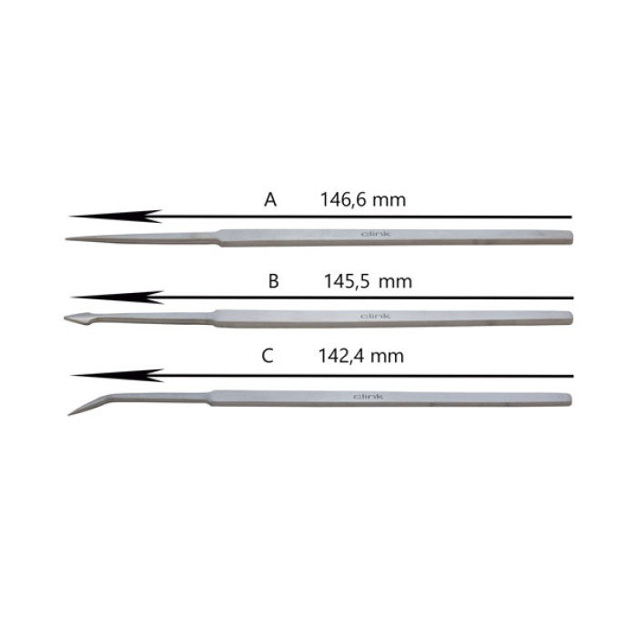 Agujas de disección Premium Line acero inoxidable 410 autoclavables