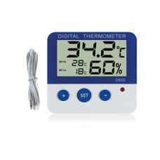 TERMO-HIGRÓMETRO DIGITAL PARA FRIGORÍFICOS/CONGELADORES C602
