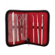 Estuche de Disección Premium Line acero inoxidable autoclavable — Kit 6 y 10 piezas