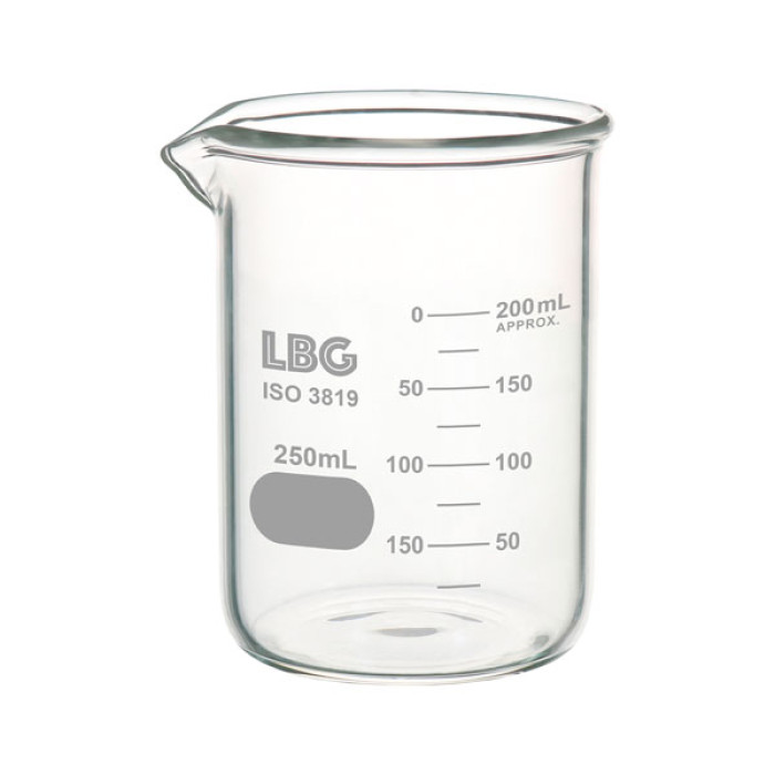 Vaso de precipitados forma baja uso intensivo doble escala borosilicato 3.3 LBG