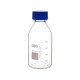 Frasco graduado borosilicato 3.3 rosca GL 45 ISO 4796 con tapón PP autoclavable