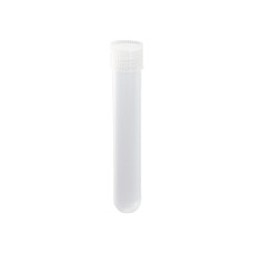Tubo de ensayo con tapón de rosca PP fondo cilíndrico Ø 16 x 100 mm 10 ml