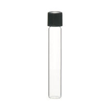 Tubo de ensayo fondo plano con tapón de rosca 15-415 borosilicato