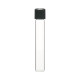 Tubo de ensayo fondo plano con tapón de rosca 15-415 borosilicato