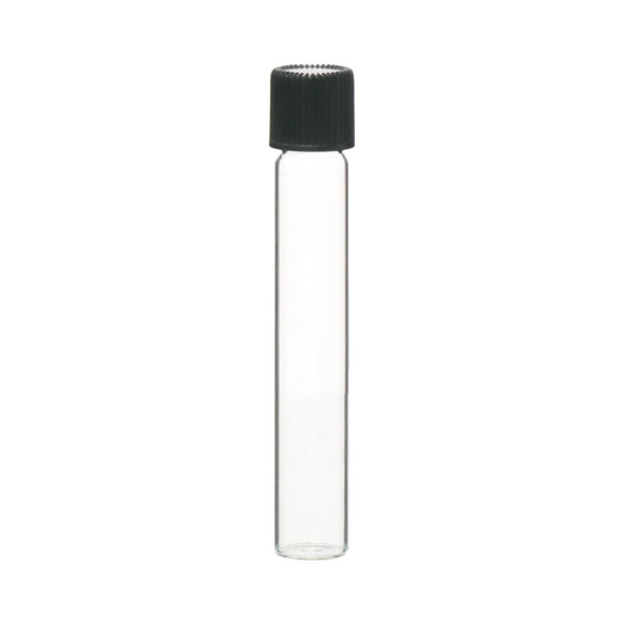 Tubo de ensayo con tapón de rosca fondo redondo borosilicato rosca 15-415