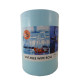 Bobina de bayeta sin residuo poliéster y pasta de madera 56 g/m² pre-cortada 500 servicios