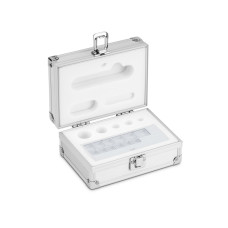 Estuche protector de aluminio para juegos de pesas (1 mg - 100 g)