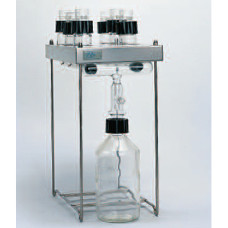Unidad de extracción en frío EF-1425 para 6 muestras simultáneas acero inox AISI 304