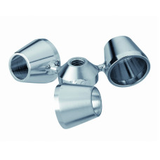 Varilla agitadora Visco-Jet rotor 80 mm Ø acero inox AISI-316Cb varilla 10 mm Ø 500 mm longitud