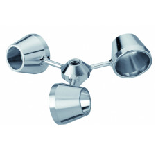 Varilla agitadora Visco-Jet 120 acero inox AISI-316Cb Ø10 mm x 500 mm