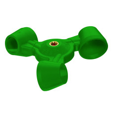 Varilla agitadora Visco-Jet 120 acero inox AISI-316Cb rotor POM 10 mm Ø x 500 mm