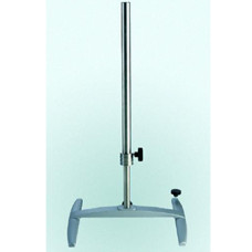 Soporte doble T telescópico acero inoxidable AISI 304 varilla 32 mm Ø altura 725-1025 mm