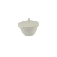 Crisol de porcelana forma baja con tapa Basic Line