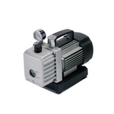 Bomba de vacío rotativa de paletas 3,6 m³/h 120 W con vacuómetro analógico