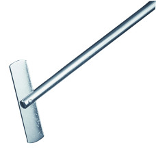 Varilla agitadora pala basculante 60 mm Ø acero inoxidable AISI-304