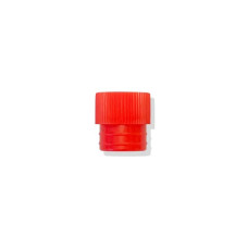 Tapón de polietileno rojo