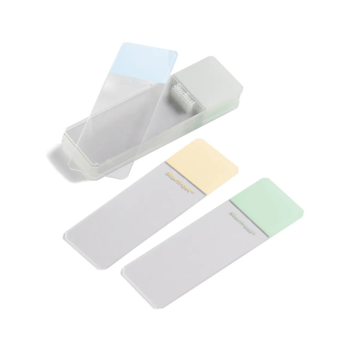 Portaobjetos Star Frost 76x26 mm superadherentes libres de RNAsa y DNAsa