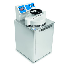 Autoclave vertical vacío fraccionado 75 L con generador de vapor incorporado