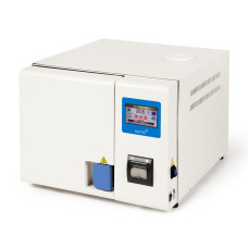 Autoclave de sobremesa clase B 21 L con pre-vacío fraccionado y secado